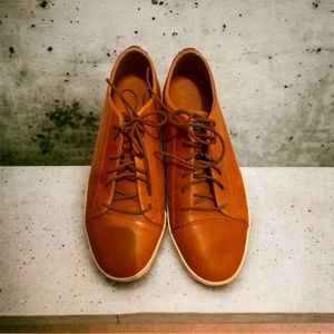 Cole Haan Men's Trafton Cap Sport Oxfords Shoes Brown Leather C22687 Size 10